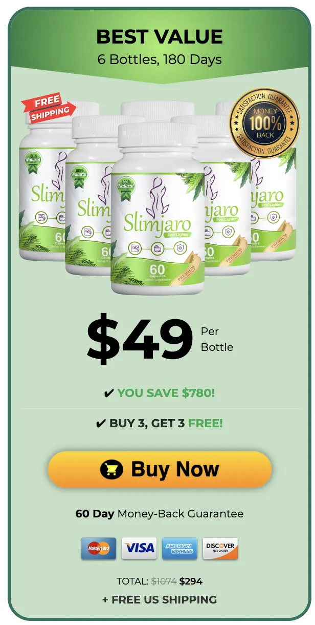 Slimjaro 6 bottles